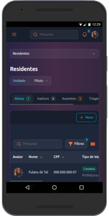 Interface adaptável
